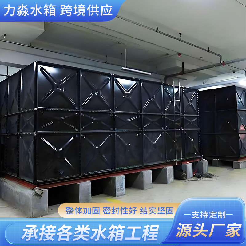 佛山市搪瓷钢板水箱地埋箱泵一体消防水箱 - 价格